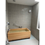 Custom-made hinoki bath in 1cm increments! Can be installed in narrow bathrooms.