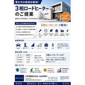 3相ロードヒーター(日幸電機株式会社)
