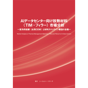 調査レポート『AIデータセンター向け放熱材料（TIM・フィラー）