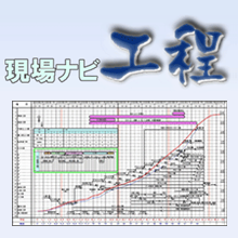 工程表作成ソフト『現場ナビ工程』