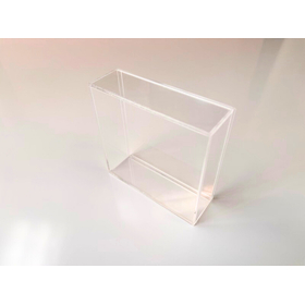 Shock-resistant plastic case | Durable and easy-to-see acrylic material