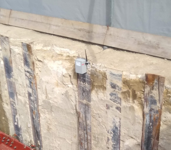 【建設現場向け】山留変位の自動計測システム