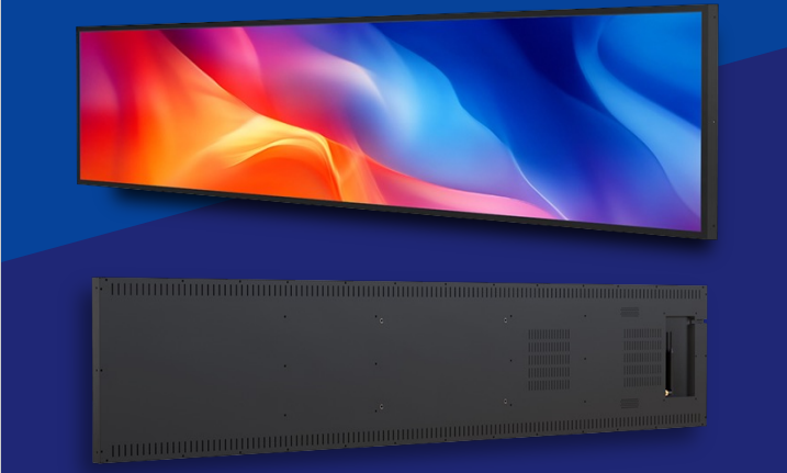 屋内ストレッチバーLCD広告ディスプレイ『SS75L/86L』 | セイビ堂