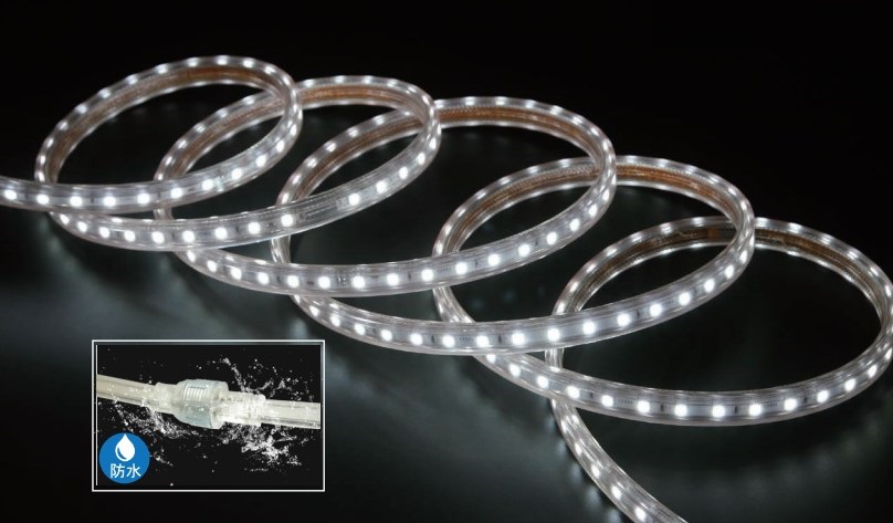 【石油プラント向け】仮設専用 防水 LEDジャックロープライト