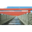 Temporary water channel "Corrugated RF flume"