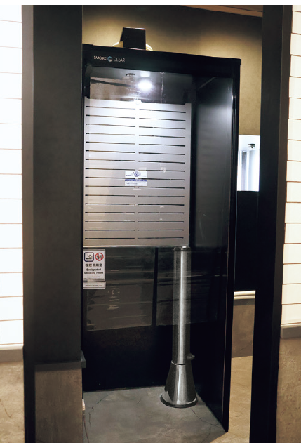 喫煙ブース導入事例 飲食店 すたみな太郎様