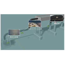 【水中ドローン導入事例】製鉄所