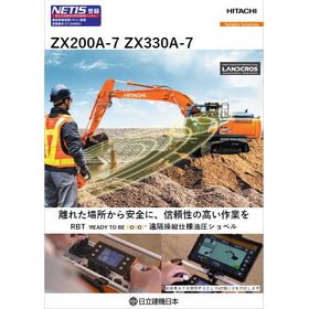 遠隔油圧ショベル　ZX200A-7
