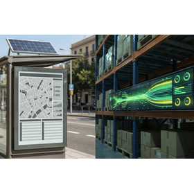 電子ペーパーディスプレイ（低消費電力・高視認性）