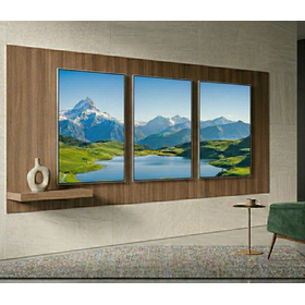 WiCanvas | Ultra-thin and lightweight digital signage that blends seamlessly with fixtures.
