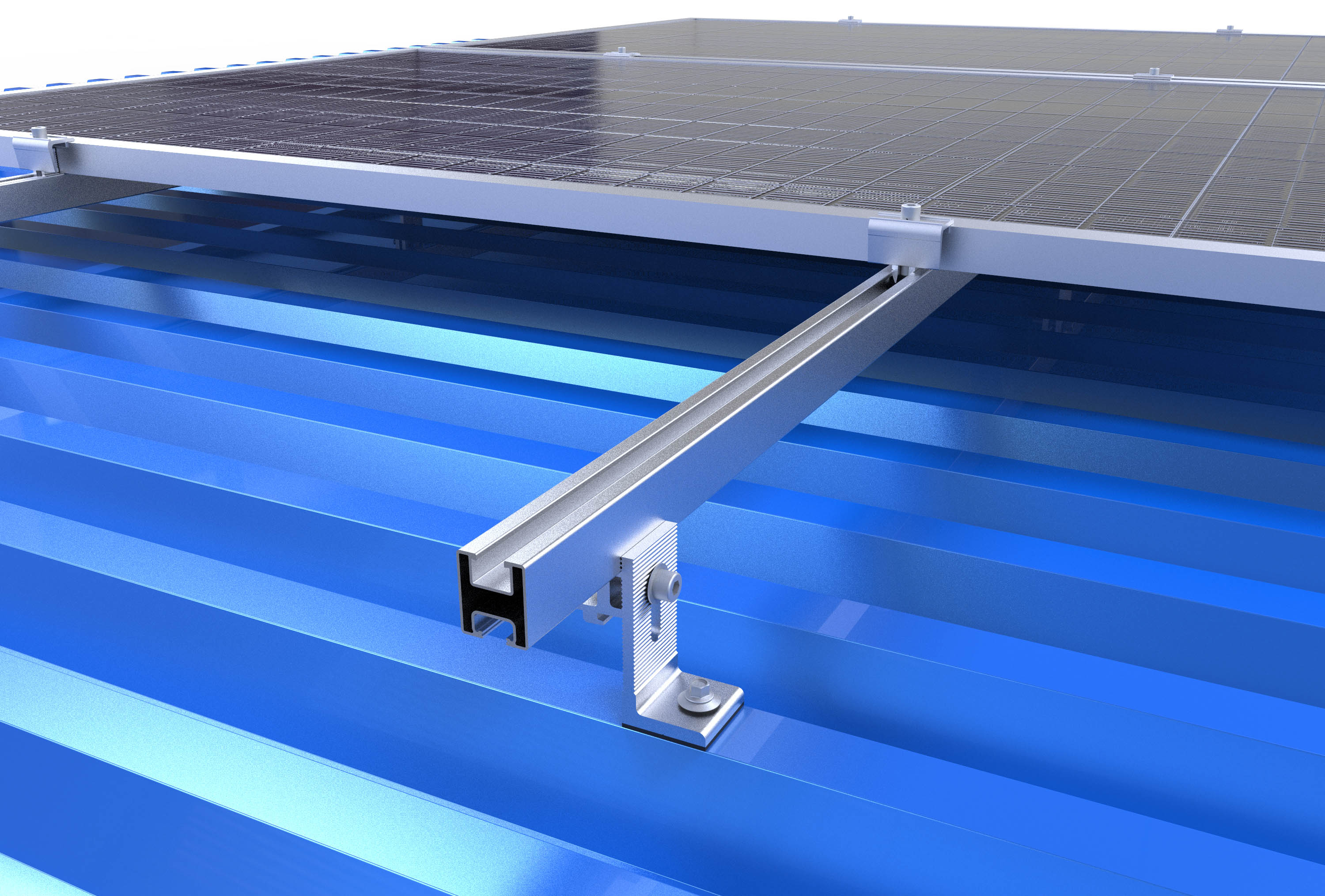 【住宅向け】傾斜屋根⽤架台システム<GS-X-L>