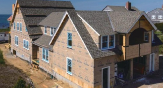 排水排湿機能付き透湿・防水＋気密シート『レインスクリーンラップ』