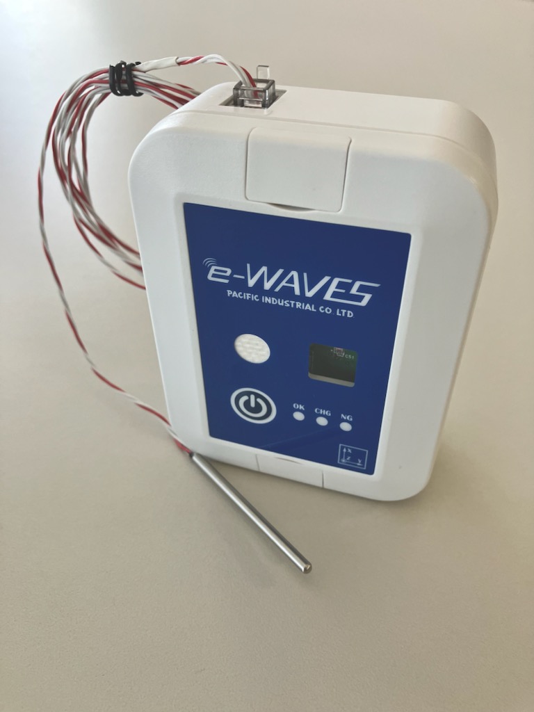 【食品/医薬品輸送に】データロガー e-WAVES LTE1