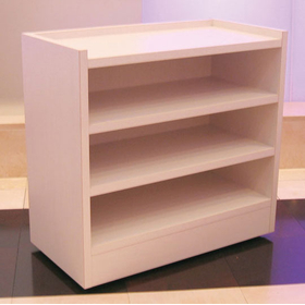 【ホテル・飲食店】多用途　ホワイト『スタンバイワゴン』