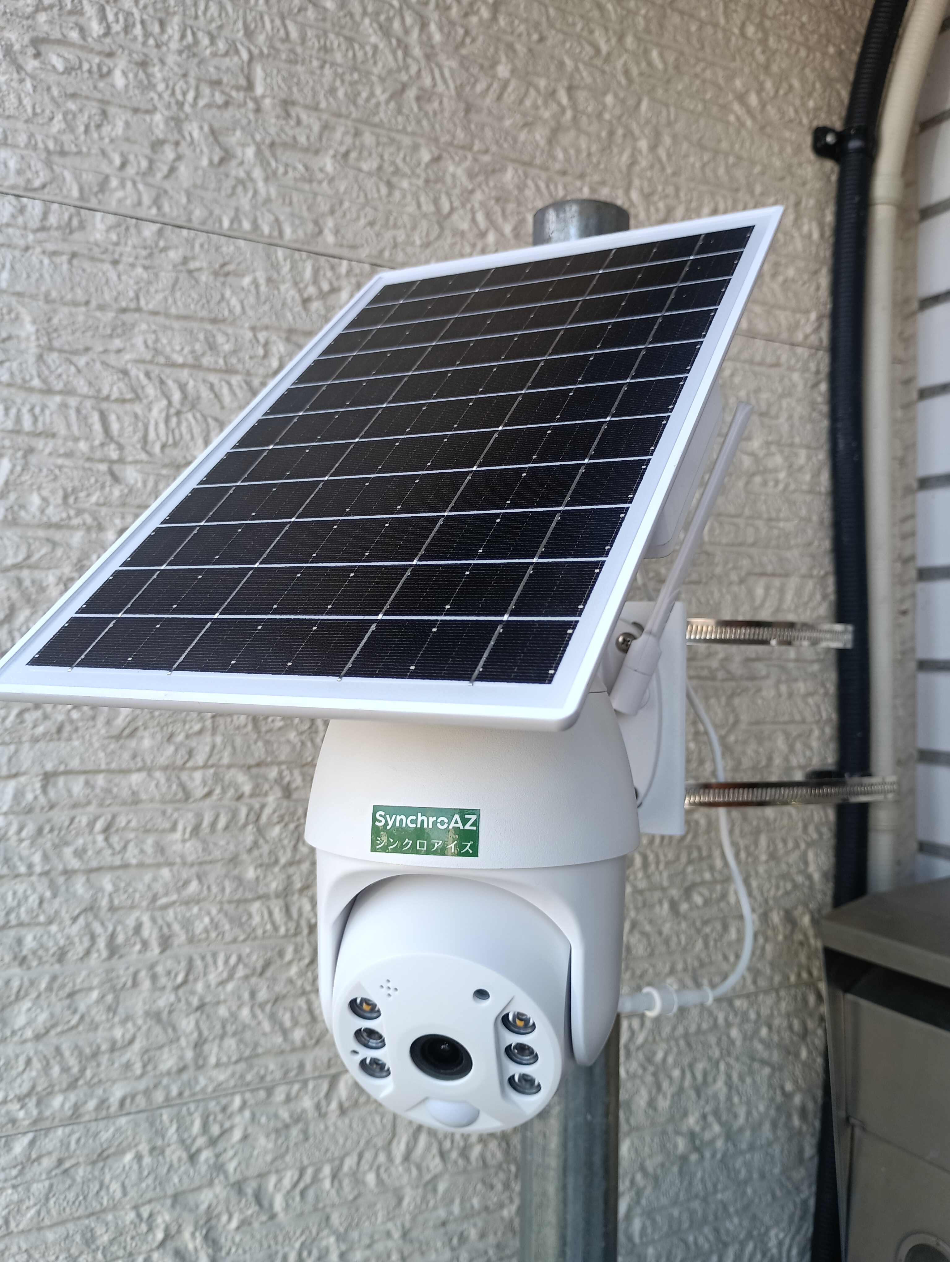 【現場向け】1ヶ月から！ソーラーパネル付き防犯カメラのレンタル