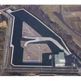 高密度ポリエチレン系シート遮水材『ディスポライナー』