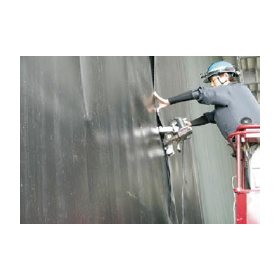 コンクリート擁壁面ヒートディスク固定工法『ヒートディスク工法』