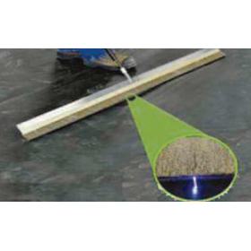 遮水剤のピンホール発見に『スパーク検査』