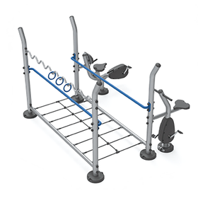 健康遊具　ELDシリーズ　ロープウェイステーション