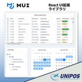 React拡張UIライブラリ | MUI X
