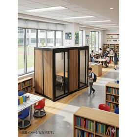 【For Educational Institutions】Utilization of Dead Space (Between Columns and Under Stairs) Private Booths