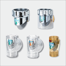 Mechanical Trap "Water Best" for Gas Pipes and Drain Pipes
