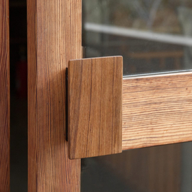 Wooden door handle 110×180