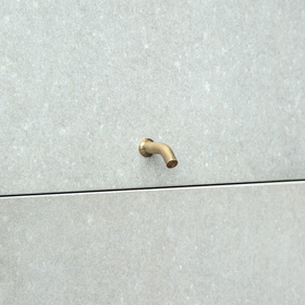 アンティーク加工 真鍮 曲げツマミ