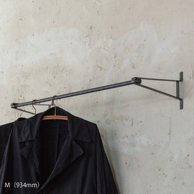 鉄製 壁付けコートハンガー