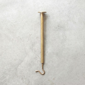 【Swan】フック ロング（真鍮）＜サイズオーダー＞