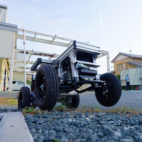 【屋外・未舗装道路・泥道も走れます】多目的電動台車『MITRA』