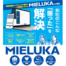 勤怠と案件業務を一括で管理「MIELUKA」 製品画像