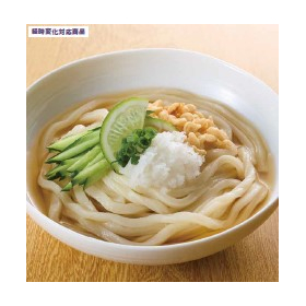 お水で解凍 うどん