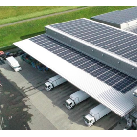 運送業向け 自家消費型太陽光+蓄電池システム