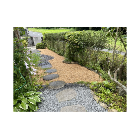 Delivery example: Rusty gravel 10mm...