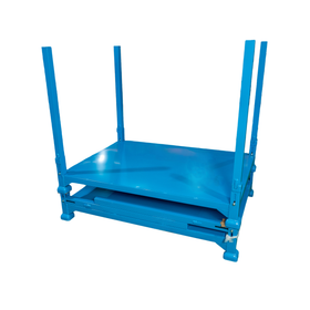 【Stacking and Folding Storage】Steel Post Pallet for Long and General Use