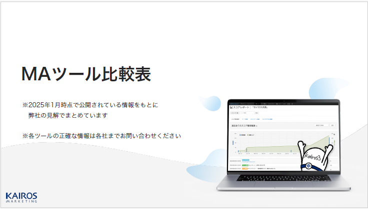 【資料】MAツール比較表