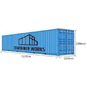 40フィートサイズコンテナ