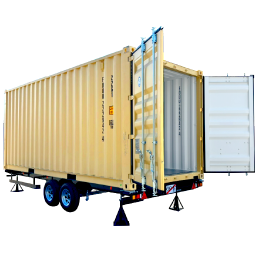 【廃棄物処理向け】ワンウェイコンテナトレーラー＜20ft＞