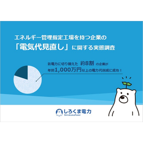 【資料】「電気代見直し」に関する実態調査