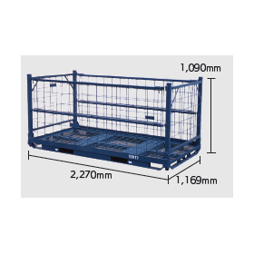 Steel Pallet 'SN5' for Logistics