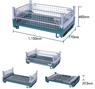 【物流向け】ボックスパレット『SCB』