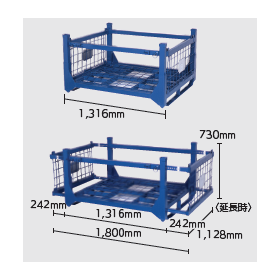 【製造業向け】スチールパレット『SNC』
