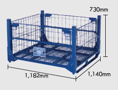 【自動車部品向け】スチールパレット『SN6』