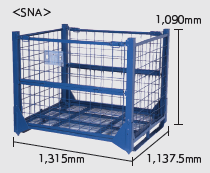 【化学業界向け】スチールパレット『SNA/SNB』