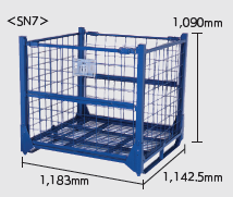 【食品業界向け】スチールパレット『SN7/SN8』