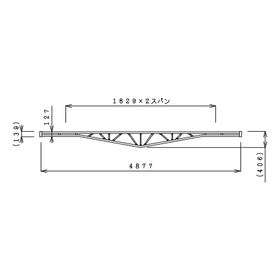 Beam frame for framework scaffolding for tunnel excavation