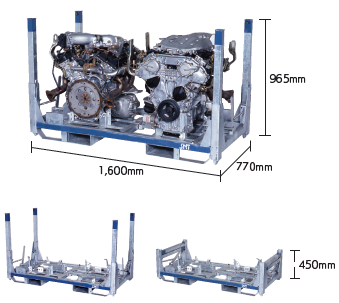 【物流向け】柱ボックスパレット『SNE』