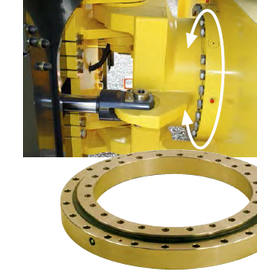【旋回リング用途】建設機械＆パワーショベル等