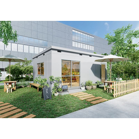 Space for small facilities that accommodates a wide range of uses [for stores, offices, etc.]